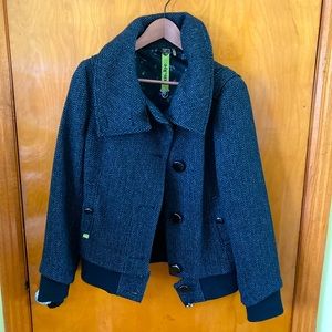 SOIA & KYO - wool blend winter coat - size M